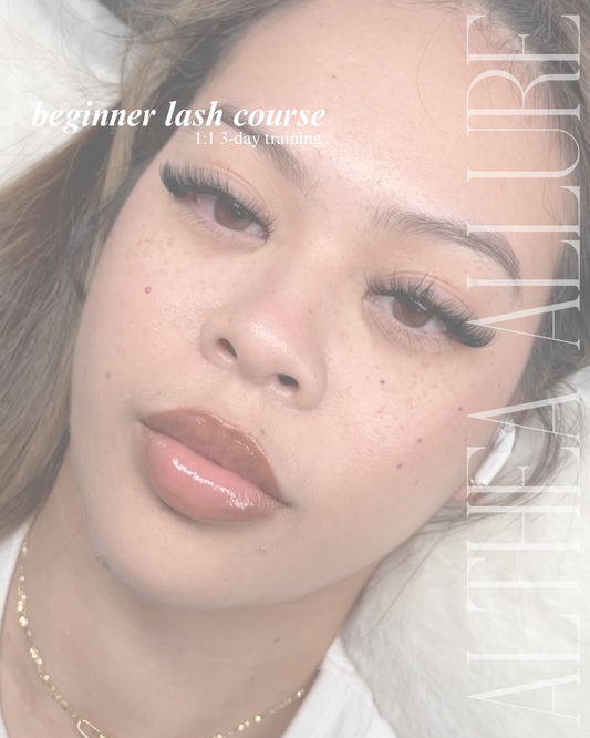 1:1 Beginner Lash Training | ALTHEA ALLURE